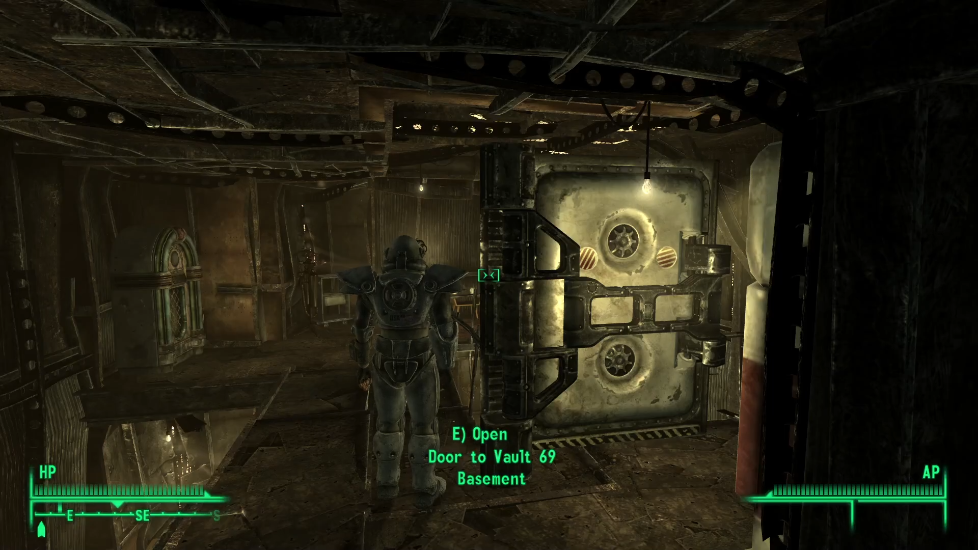 Door in the middle of player’s house